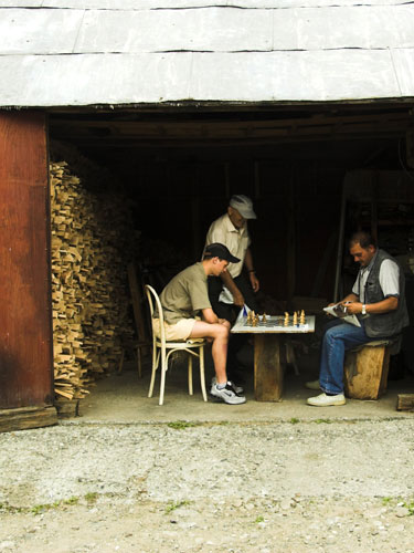 Foto sah in garajul cu lemne Sighet (c) eMM.ro